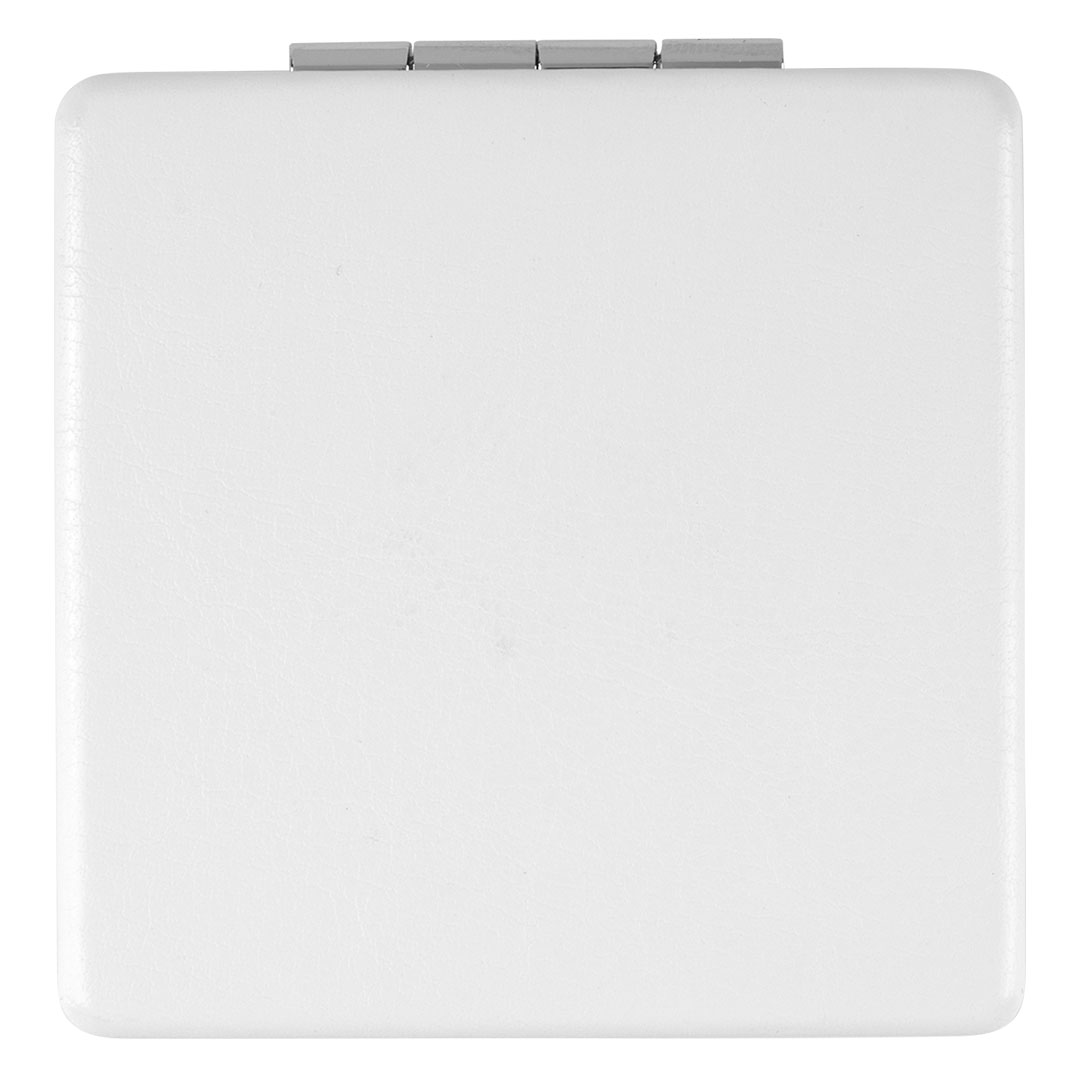 lovely 6 x 6 ogledalce belo makart