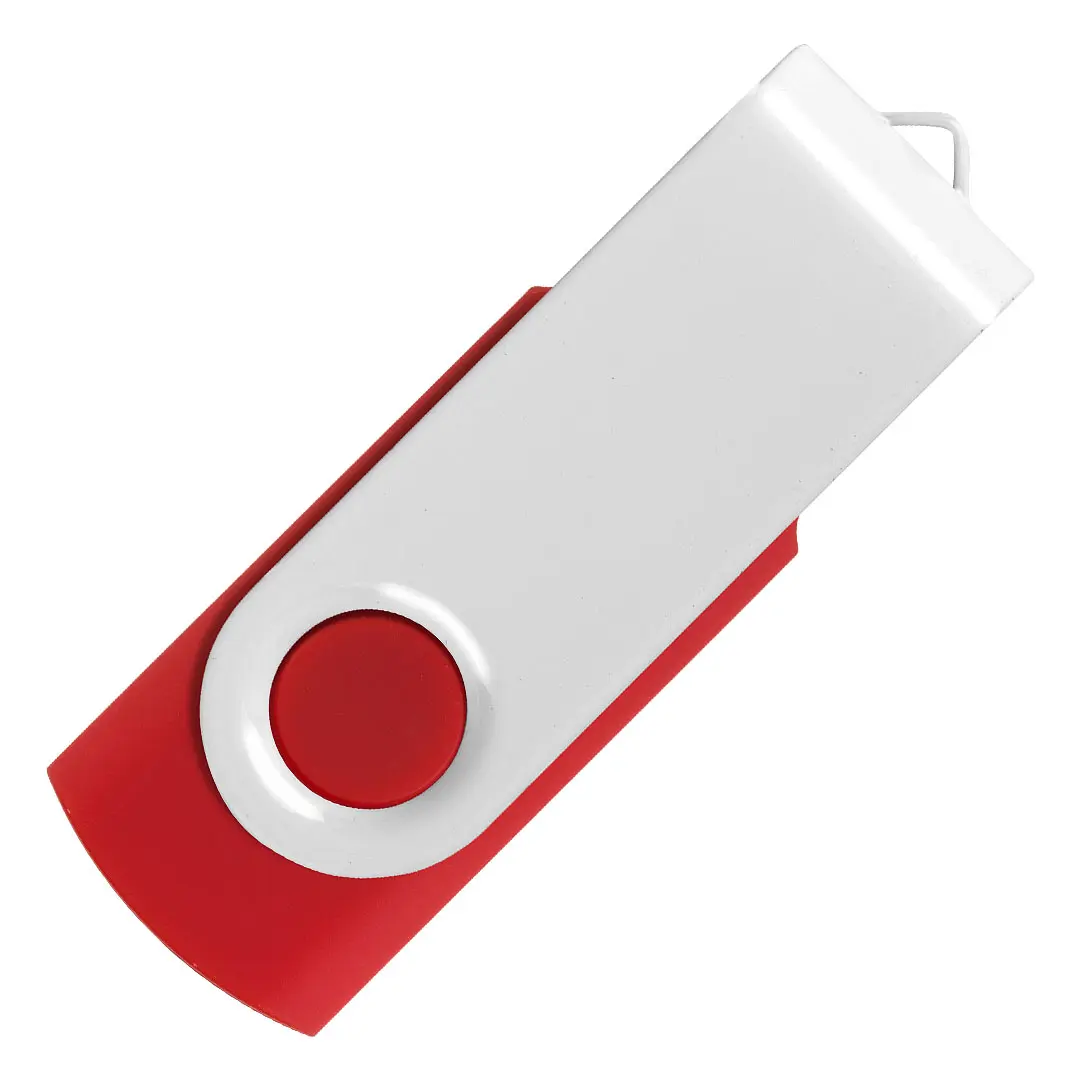 SMART WHITE, usb flash memorija, crveni, 16GB