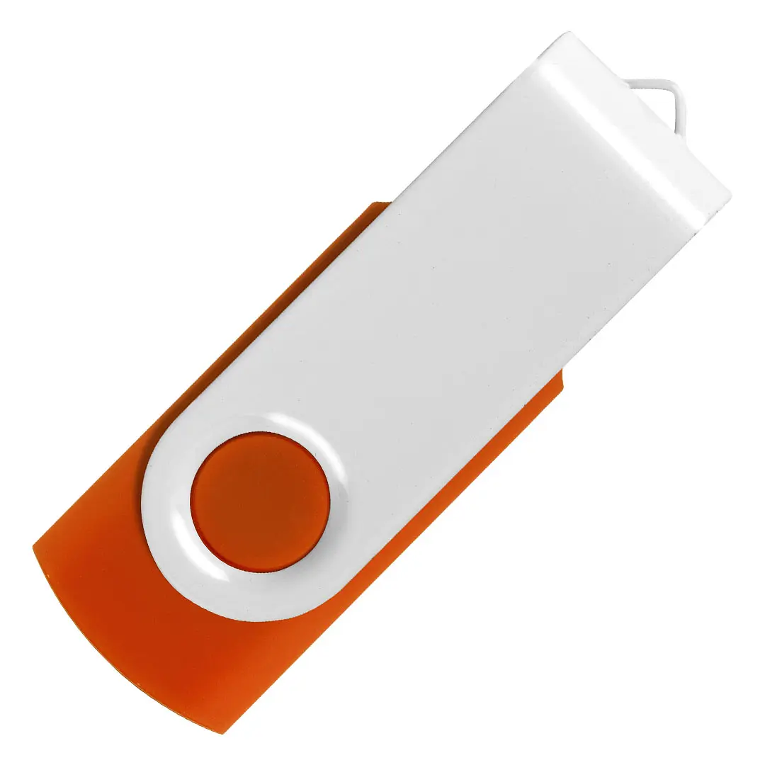 SMART WHITE, usb flash memorija, narandžasti, 128GB
