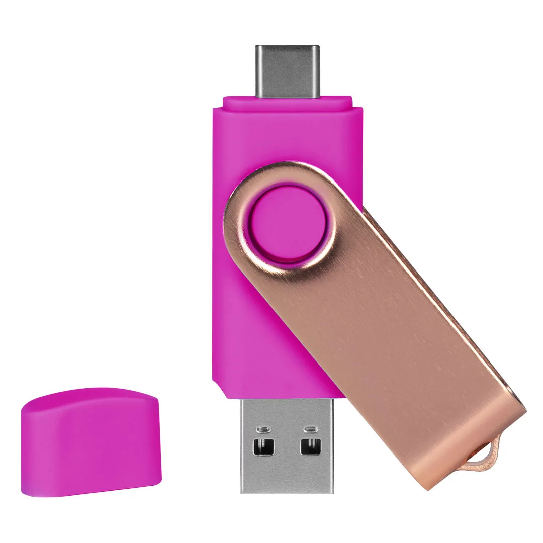SMART C ROSE GOLD, usb flash memorija, pink, 128GB