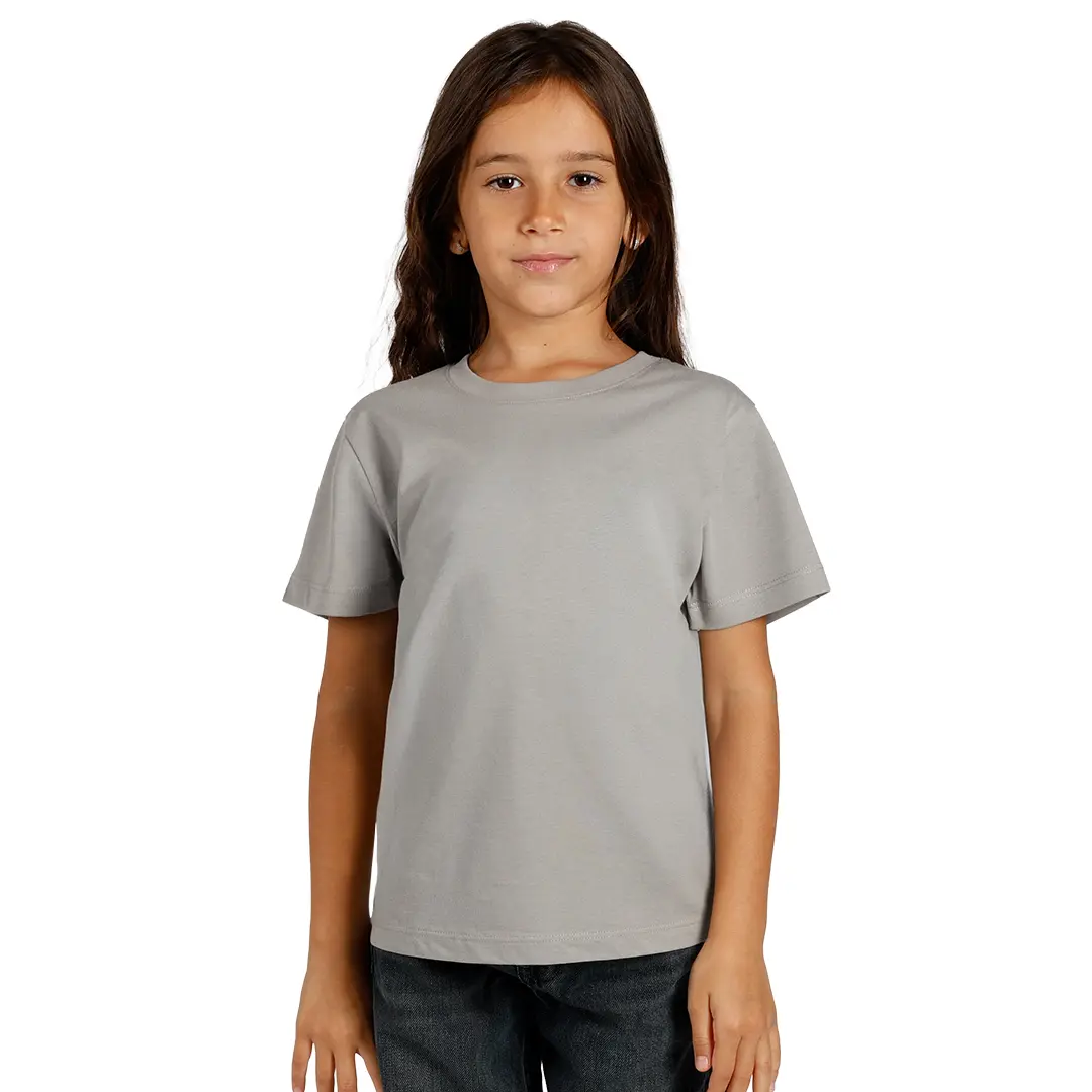 MASTER KID, dečja pamučna majica, 150 g/m2, siva