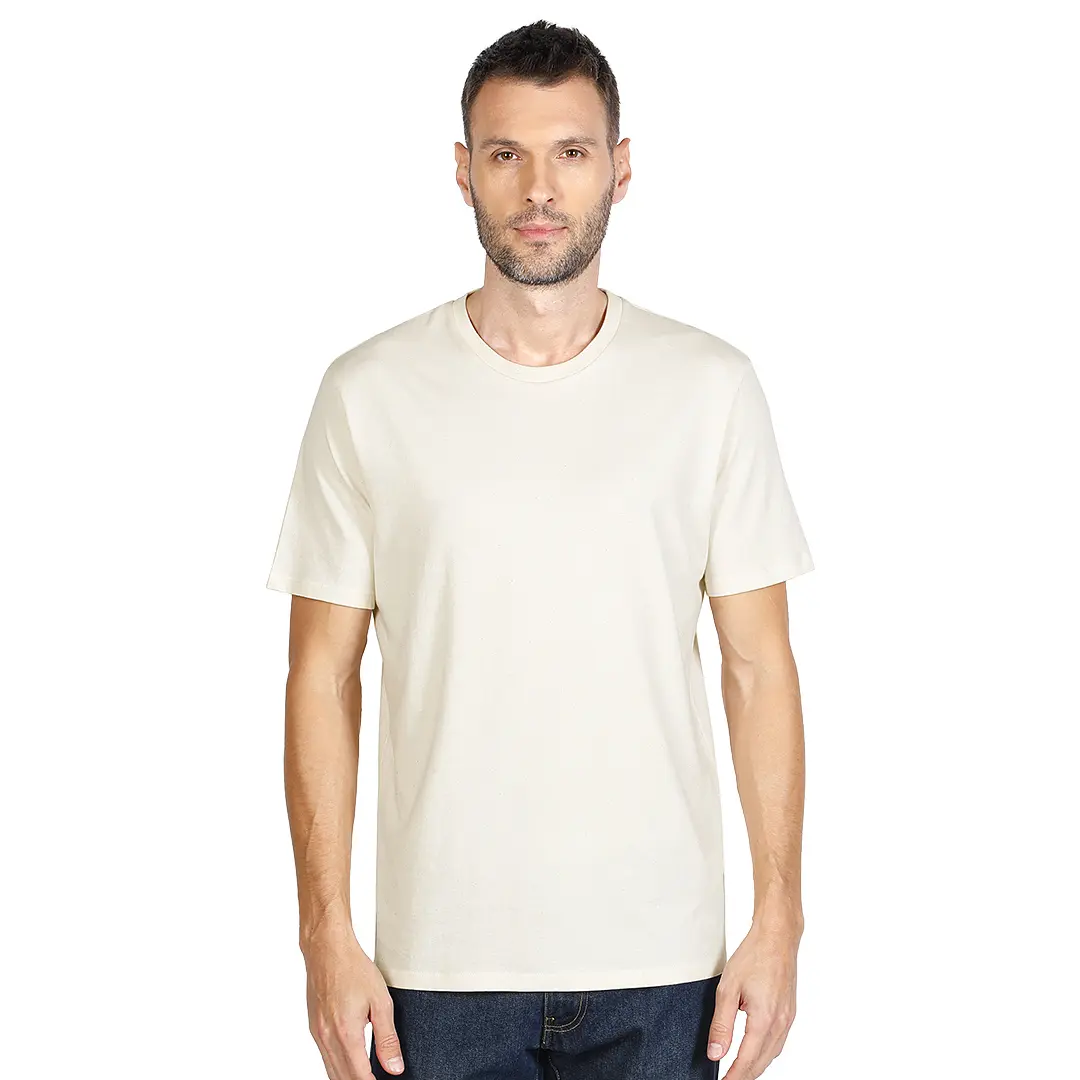 ORGANIC T, majica od češljanog organskog pamuka, 160g/m2, bež