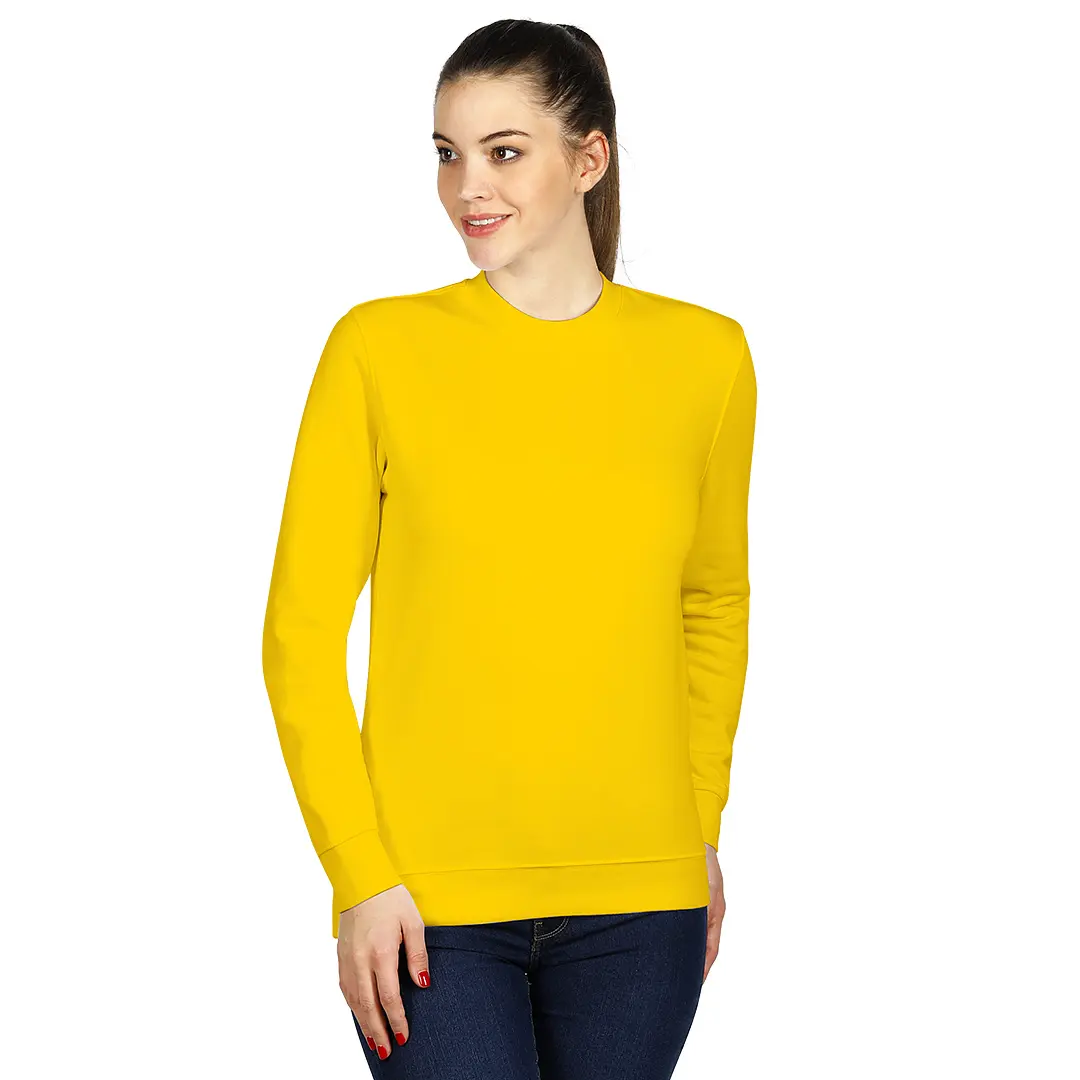 SPRING, dukserica, okrugli izrez, 280 g/m2, žuta