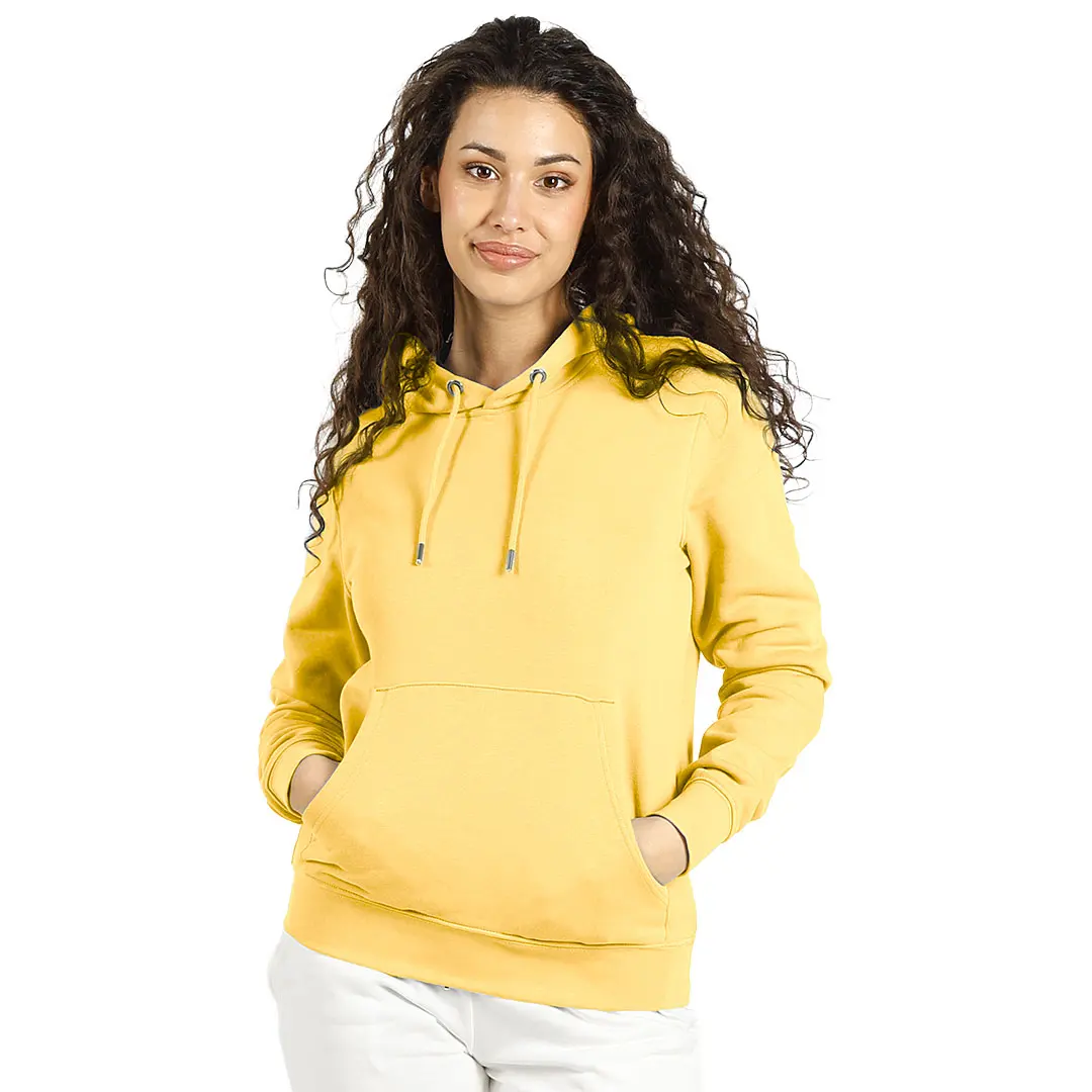 ABSOLUT HOODY, dukserica sa kapuljačom od organskog pamuka, 280 g/m2, svetlo žut