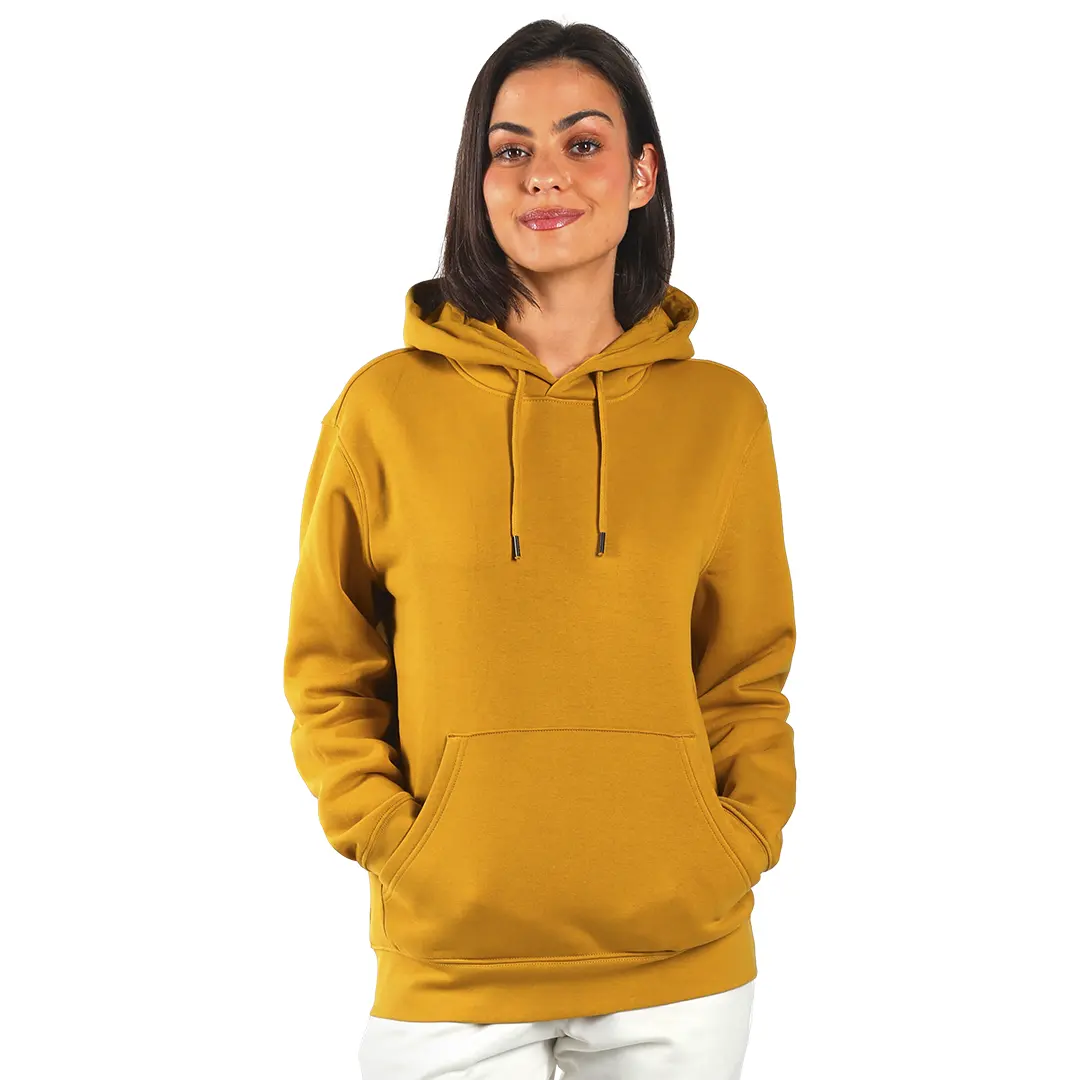 ABSOLUT HOODY 350, dukserica sa kapuljačom, od organskog pamuka, 350 g/m2, senf