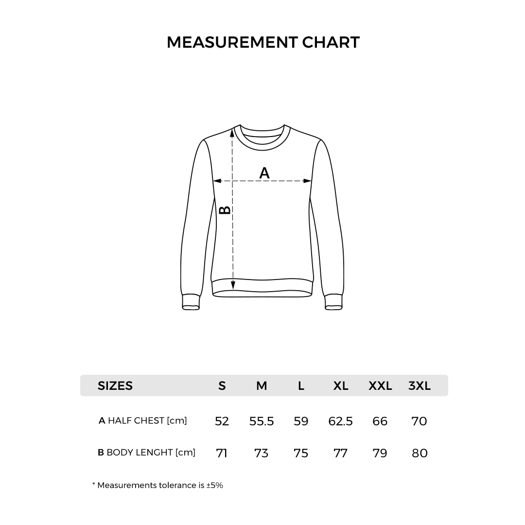 TERRY MEN - Tehničke dimenzije