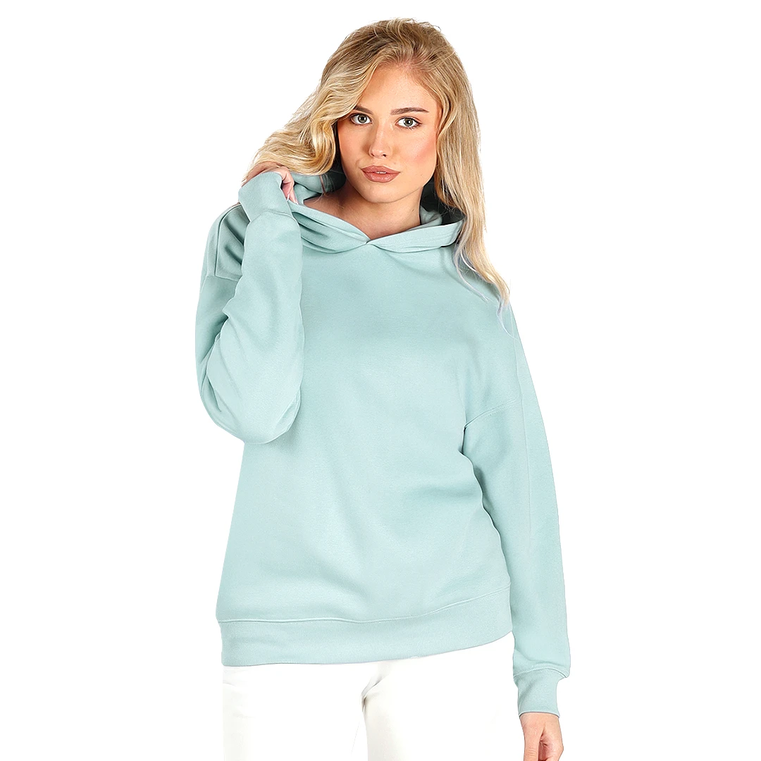 BIG HOODY, unisex široka dukserica sa kapuljačom od organskog pamuka, 300 g/m2,