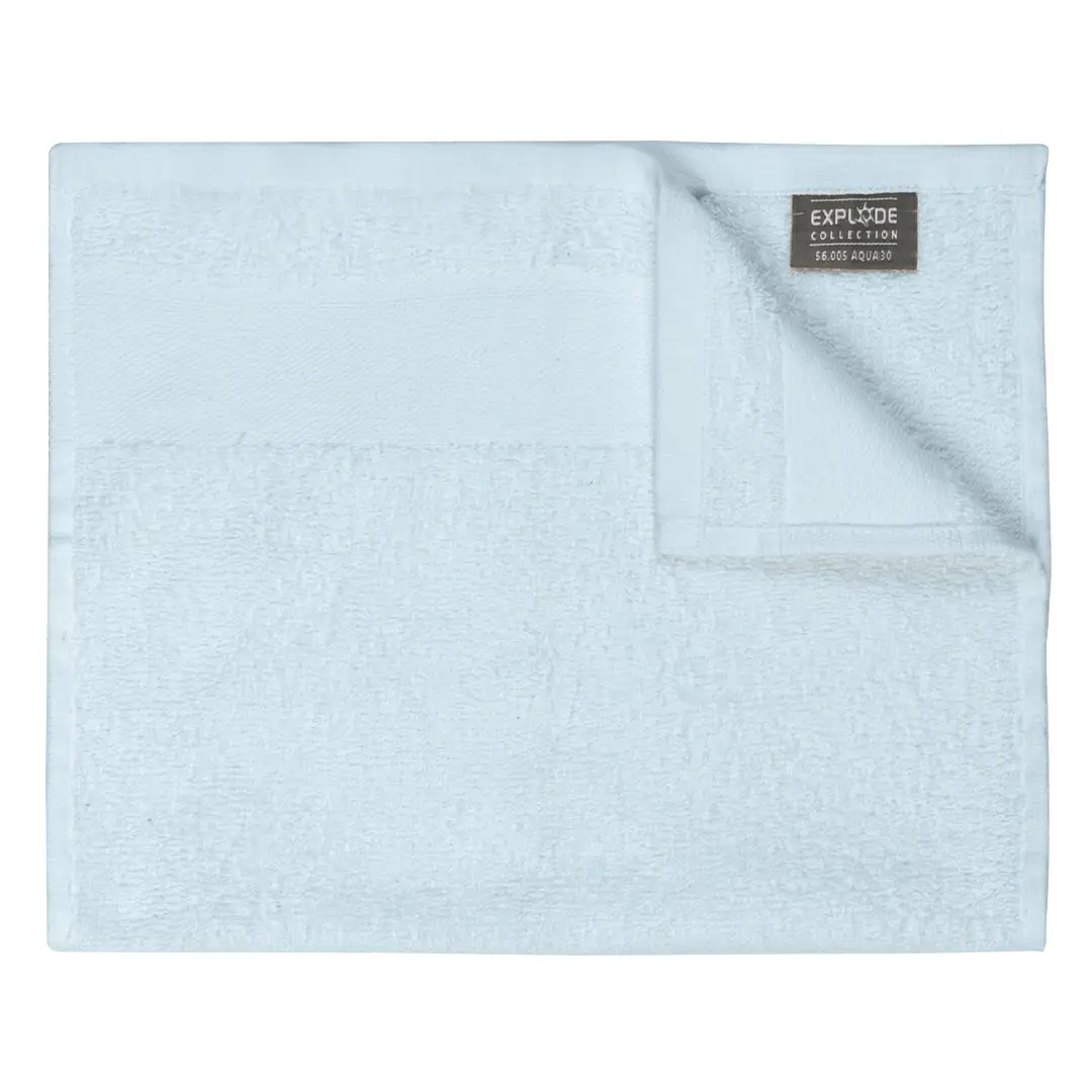 AQUA 30, peškir za lice, 380 g/m2, svetlo plavi