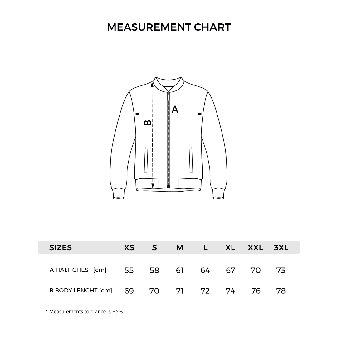 HUSKY JACKET - Tehničke dimenzije