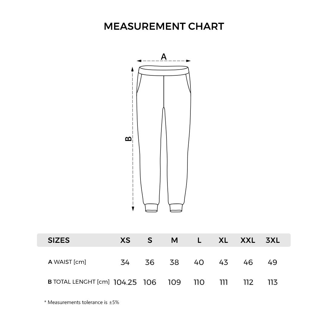 FLAT TRACK PANTS - Tehničke dimenzije